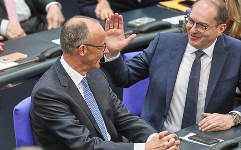 Friedrich Merz und Alexander Dobrindt (Archiv) - Foto: über dts Nachrichtenagentur