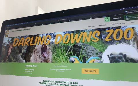 In dem Zoo leben verschiedene Raubkatzen, neben Löwen auch Leoparden und Geparden. - Foto: Rounak Amini/AAP/dpa In dem Zoo leben verschiedene Raubkatzen, neben Löwen auch Leoparden und Geparden. - Foto: Rounak Amini/AAP/dpa