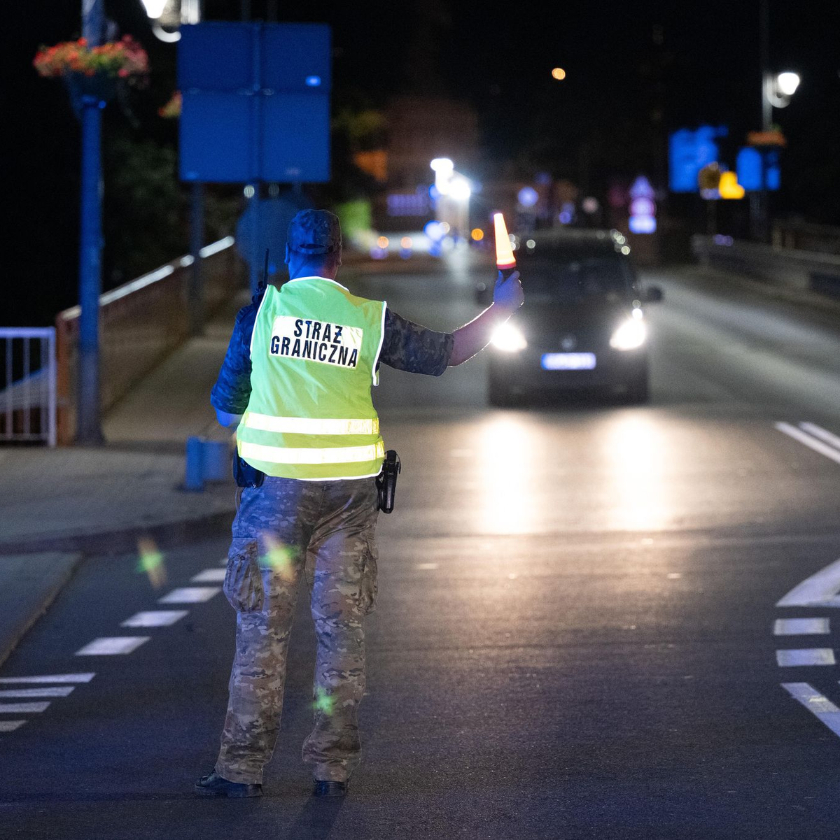 Polen hat vorübergehend die Grenzkontrollen an der deutsch-polnischen Grenze wieder aufgenommen. - Foto: Sebastian Kahnert/dpa