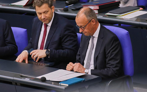 Lars Klingbeil und Friedrich Merz (Archiv) - Foto: über dts Nachrichtenagentur