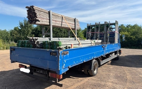 POL-PPTR: Gerüstbauer ohne gültige Fahrerlaubnis und mit 34 % Überladung unterwegs - Foto: presseportal.de