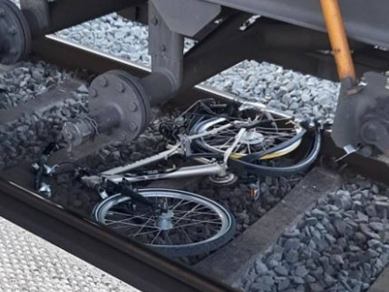 BPOL-KS: Fahrrad in Gleise gelegt - Bundespolizei sucht Zeugen - Foto: presseportal.de
