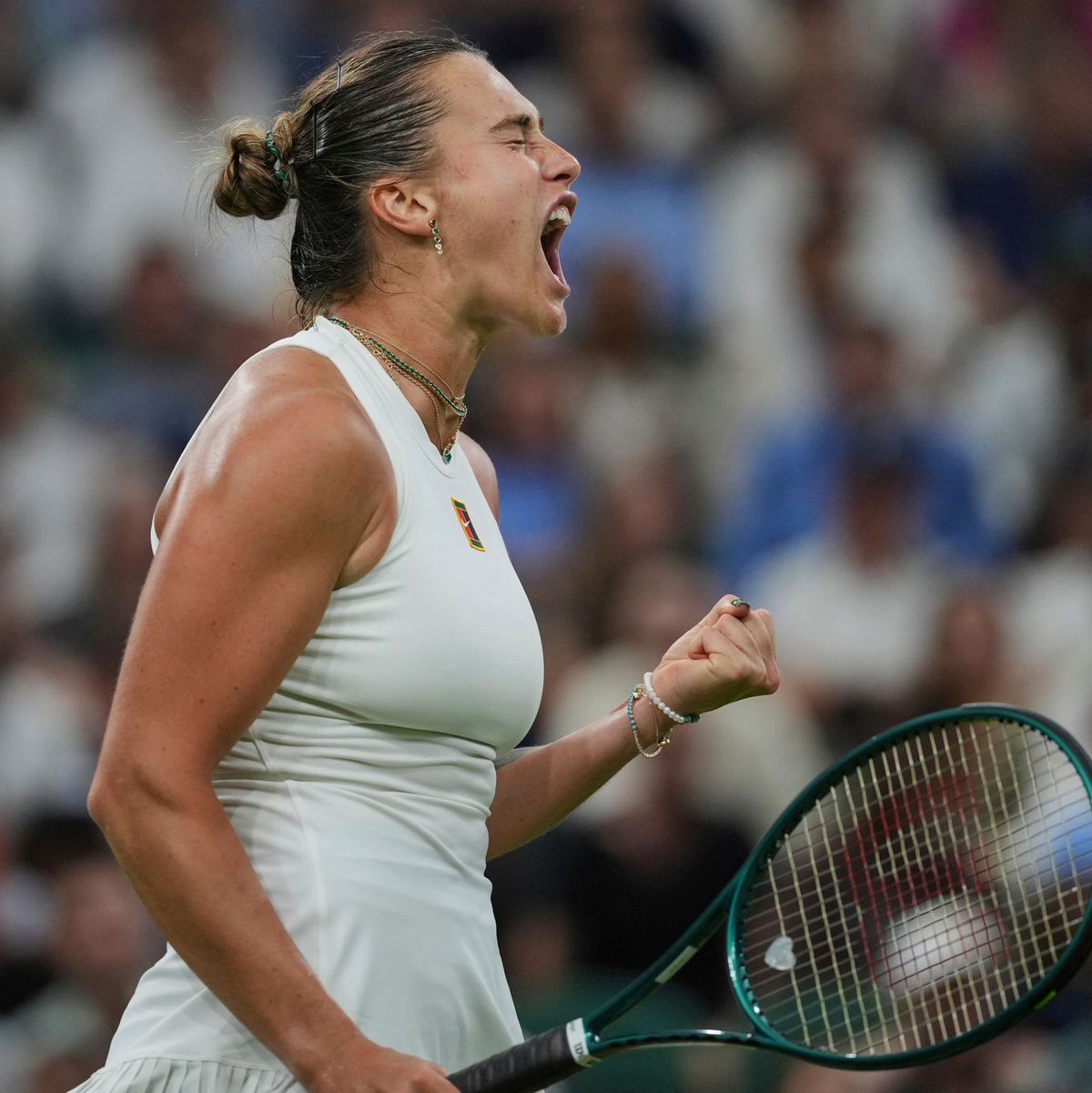 Aryna Sabalenka will erstmals ins Wimbledon-Finale. - Foto: Kin Cheung/AP/dpa