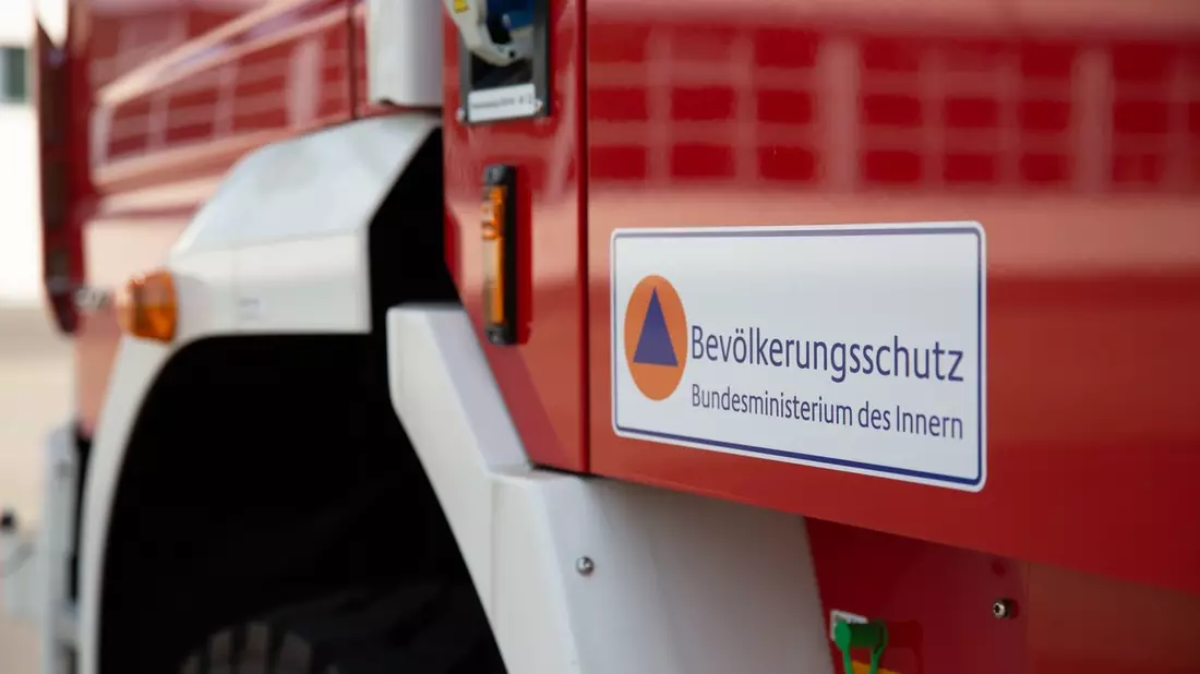 Haushalt 2025: Klares Zeichen für Stärkung des Bevölkerungsschutzes - Bild: presseportal.de
