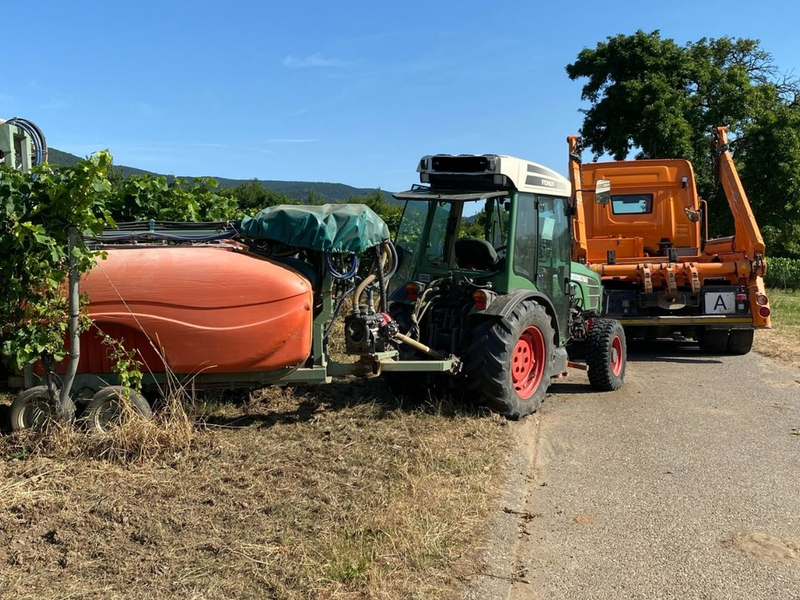 POL-PDLD: Edenkoben - Verletzter Traktorfahrer - Foto: presseportal.de