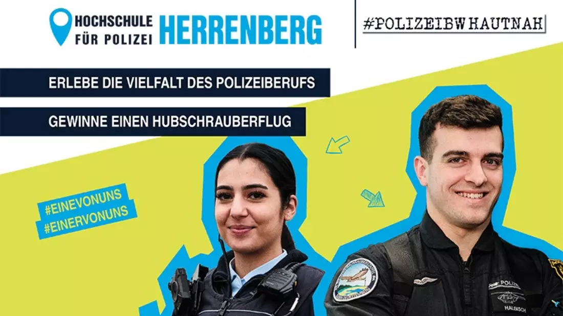 POL-HfPolBW: Tag der Polizeiausbildung bei der Polizei Baden-Württemberg in Herrenberg - Bild: presseportal.de