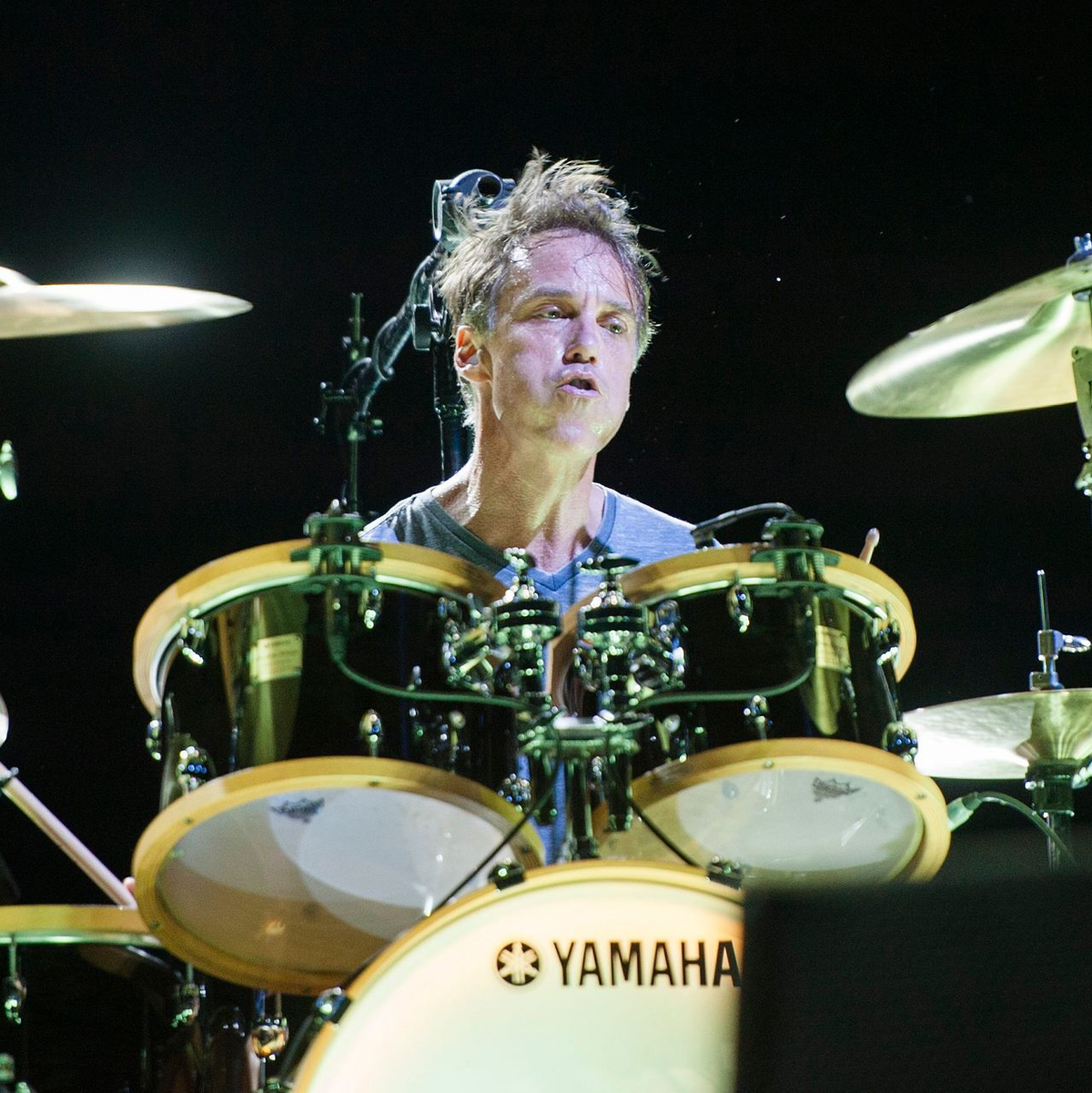 Der Pearl-Jam-Schlagzeuger Matt Cameron hört auf. (Archivbild) - Foto: picture alliance / dpa