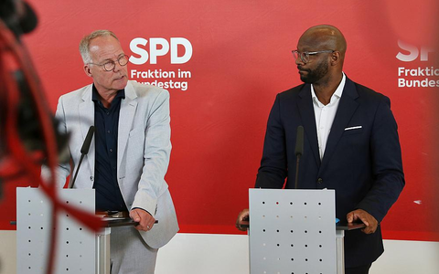Matthias Miersch und Armand Zorn am 07.07.2025 - Foto: über dts Nachrichtenagentur
