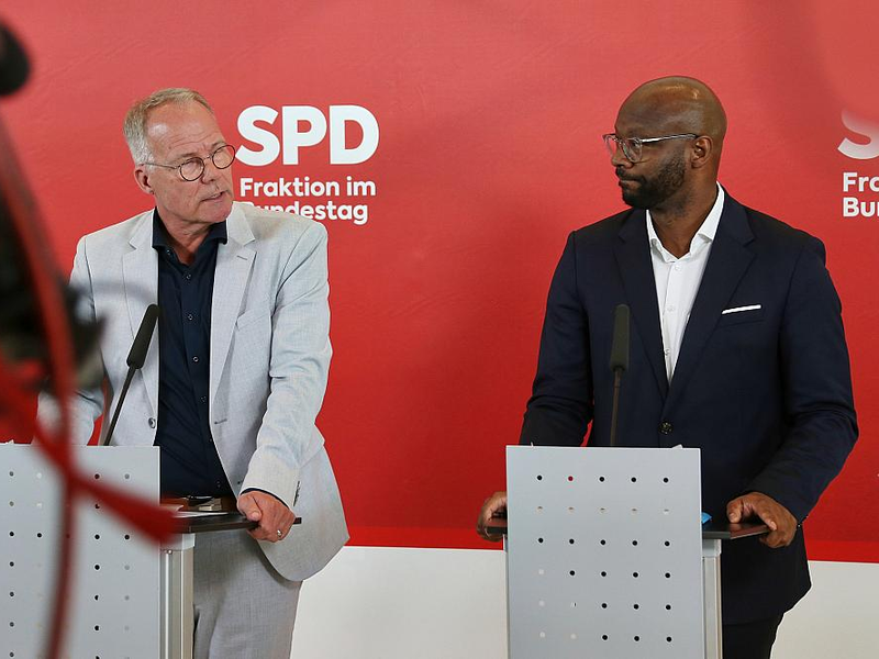 Matthias Miersch und Armand Zorn am 07.07.2025 - Foto: über dts Nachrichtenagentur