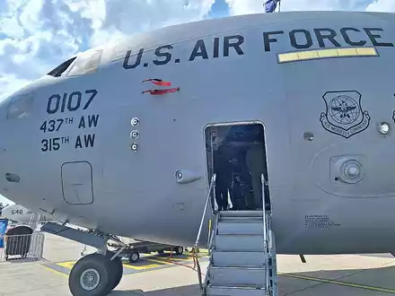 Militärfrachtflugzeug Boeing C-17 Globemaster (Archiv) - Foto: über dts Nachrichtenagentur
