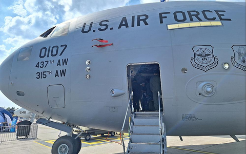 Militärfrachtflugzeug Boeing C-17 Globemaster (Archiv) - Foto: über dts Nachrichtenagentur