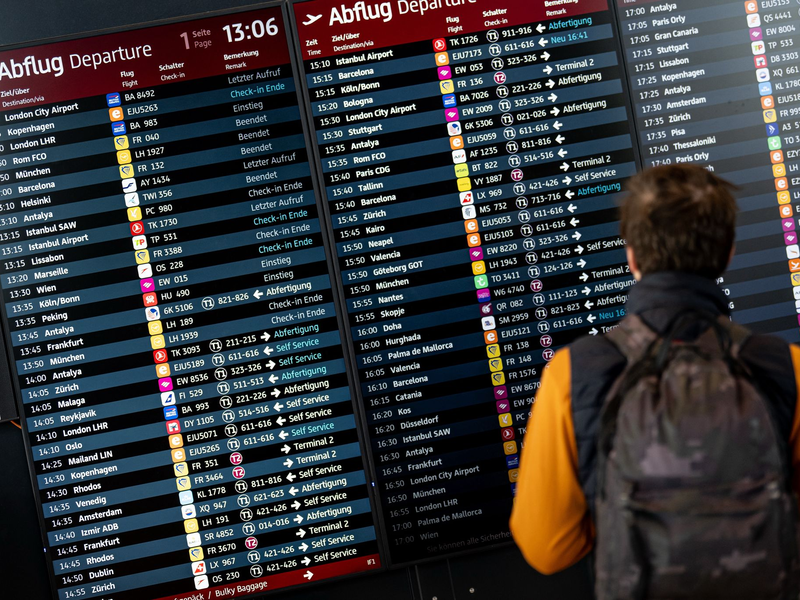 Das Flugangebot aus Deutschland ist kleiner geworden.  - Foto: Fabian Sommer/dpa