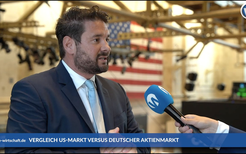 Tim Oechsner an der Wall Street: „Die Marktgröße hier in New York ist fast 20x so groß wie beim Dax - Foto: inside-wirtschaft.de