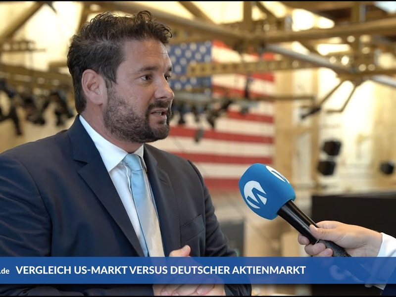 Tim Oechsner an der Wall Street: „Die Marktgröße hier in New York ist fast 20x so groß wie beim Dax - Foto: inside-wirtschaft.de