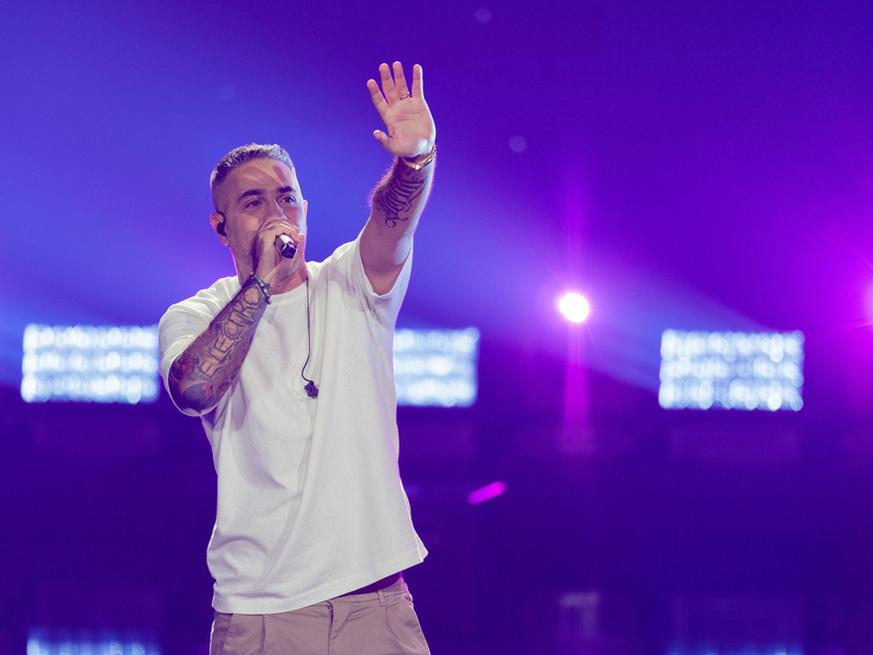 Künftig «Deutschland sucht den Superstar»-Juror neben Dieter Bohlen: Rapper Bushido. (Archivbild) - Foto: Rolf Vennenbernd/dpa