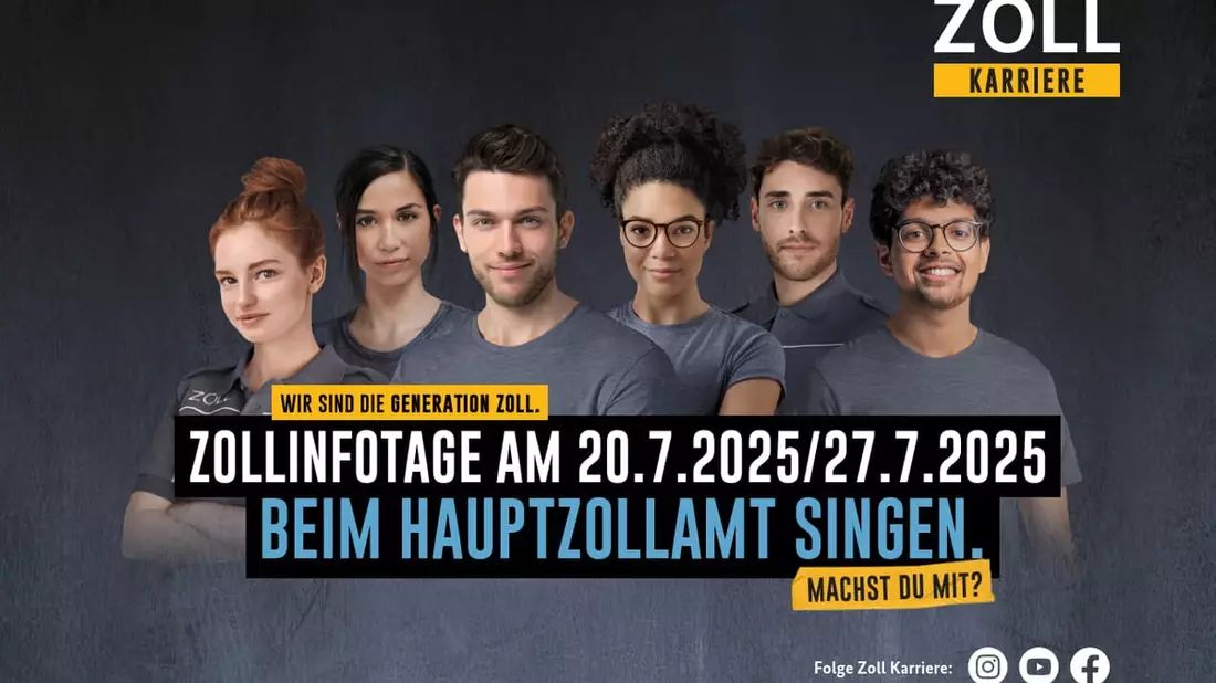 HZA-SI: Zoll-Info-Tage des Hauptzollamts Singen am 20. Juli 2025 in Waldshut und am 27. Juli 2025 Singen (Hohentwiel) - Bild: presseportal.de