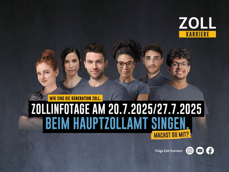 HZA-SI: Zoll-Info-Tage des Hauptzollamts Singen am 20. Juli 2025 in Waldshut und am 27. Juli 2025 Singen (Hohentwiel) - Foto: presseportal.de