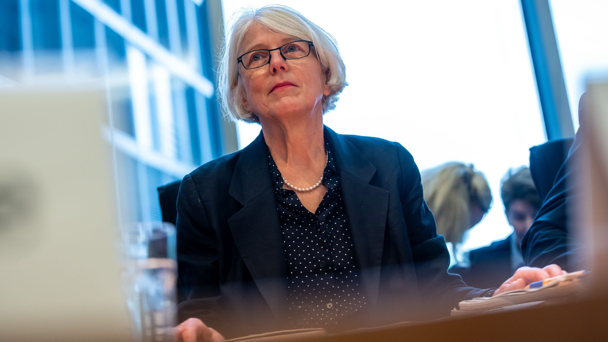 Die Sonderermittlerin Sudhof stellt sich Fragen im Haushaltsausschuss. - Foto: Michael Kappeler/dpa