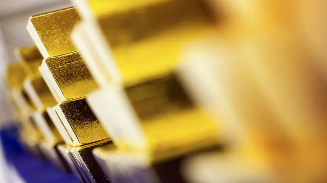 Begehrtes Investment in unsicheren Zeiten: Deutsche Börse verwahrt wieder mehr Gold für Anleger (Archivbild) - Bild: Frank Rumpenhorst/dpa