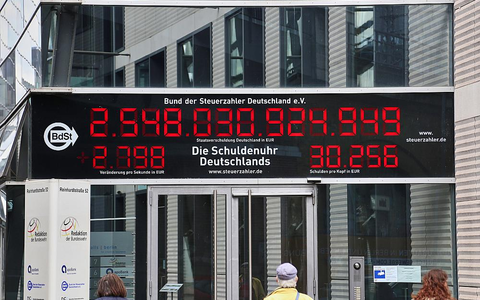 Schuldenuhr (Archiv) - Foto: über dts Nachrichtenagentur