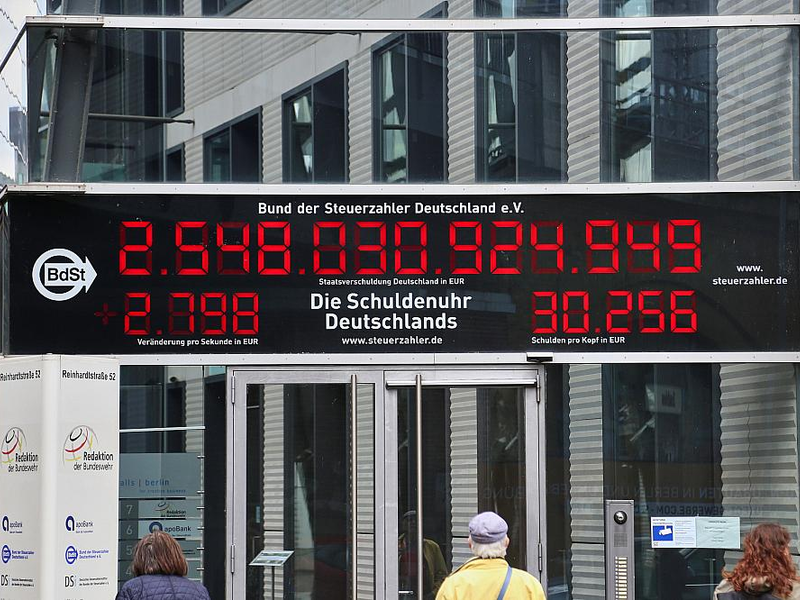 Schuldenuhr (Archiv) - Foto: über dts Nachrichtenagentur