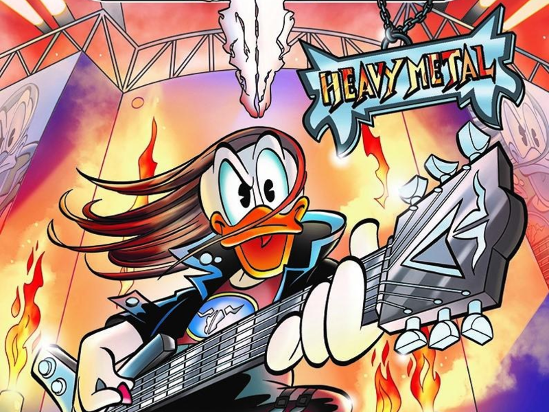 Wacken Open Air und Egmont Ehapa lassen Donald Duck rocken! - Foto: presseportal.de