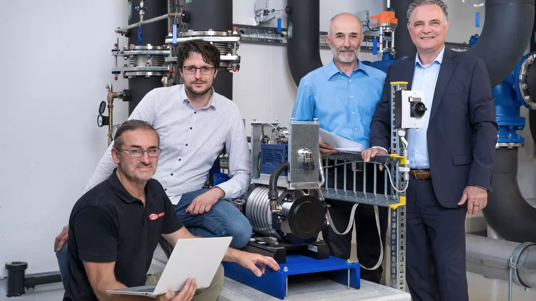 Innovation aus der Schweiz: Andrea Luigi Campomilla von Green entwickelt neuen Pumpenantrieb für mehr Effizienz bei der Datacenter-Kühlung - Bild: presseportal.de