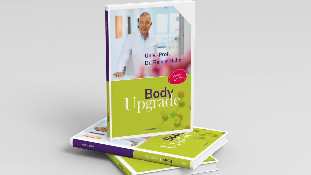Body Upgrade: Besser essen. Smarter ergänzen. Täglich besser fühlen. / Univ.-Prof. Dr. Rainer Hahn zeigt, wie Ernährung wirklich wirkt - Foto: presseportal.de