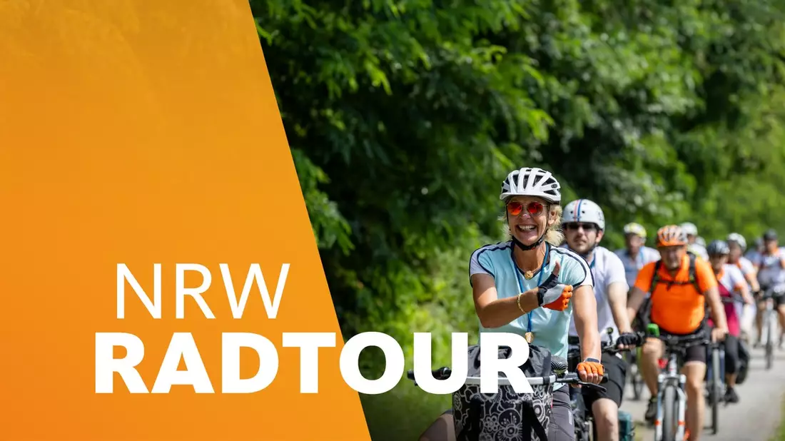 NRWRadtour und WDR 4 Sommer Open Air: / Erst Radfahren, dann Feiern! - Bild: presseportal.de