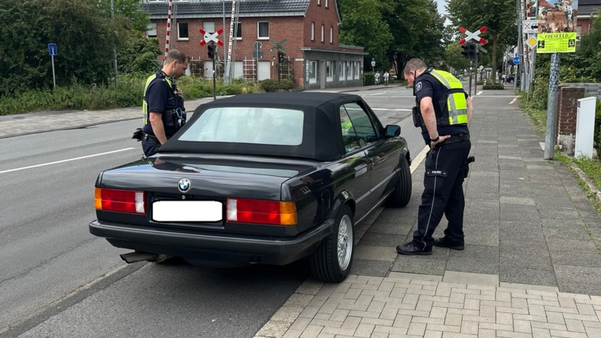POL-COE: Kreis Coesfeld/Schwerpunktkontrollen der Polizei - Foto: presseportal.de