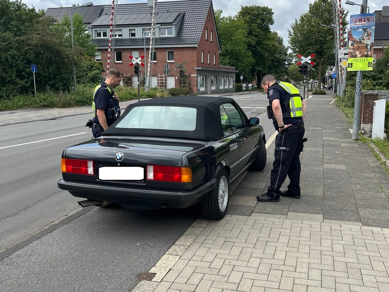 POL-COE: Kreis Coesfeld/Schwerpunktkontrollen der Polizei - Foto: presseportal.de