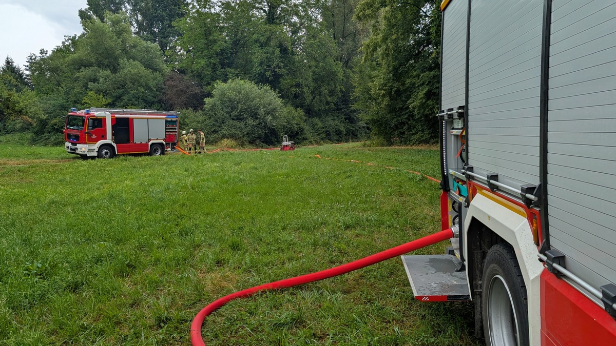 FW Konstanz: B3 unklare Rauchentwicklung - Foto: presseportal.de