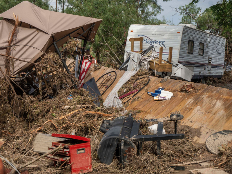 Es werden noch sehr viele Menschen vermisst.  - Foto: Mikala Compton/Austin American-Statesman/AP/dpa