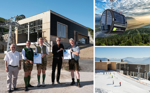 Der BIG SEE Architecture Award 2025 für die Loser Panoramabahn ist wegweisend für das Ausseerland Salzkammergut - Foto: presseportal.de