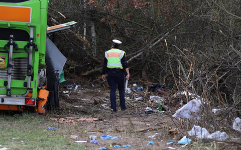Tödlicher Unfall auf der A 9 bei Leipzig im März 2024 (Archiv) - Foto: über dts Nachrichtenagentur