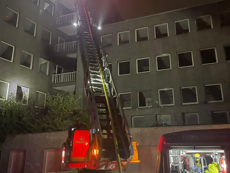 FW-E: Brandereignis in leerstehendem Bürogebäude - Foto: presseportal.de