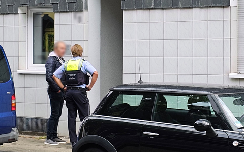 Bei einer Anti-Terror-Razzia in Essen ist ein 27-Jähriger festgenommen worden. - Foto: Markus Gayk/dpa