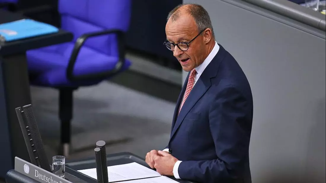 Friedrich Merz am 09.07.2025 - Bild: über dts Nachrichtenagentur