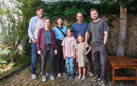 Eva Löbau und Hans-Jochen Wagner drehen Tatort - Sharenting - Foto: presseportal.de