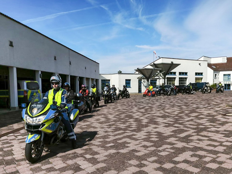 POL-KS: Nordhessischer Auftakt der Biker Safety Tour: Erste Veranstaltung stieß auf Begeisterung - Foto: presseportal.de