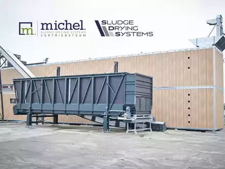 Effizient, modular, nachhaltig: michel gmbh und SDS revolutionieren die Schlammtrocknung - Foto: presseportal.de