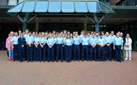 POL-WES: Wesel- 59 neue Nachwuchskräfte starten ins erste Praktikum bei der Polizei Wesel - Foto: presseportal.de