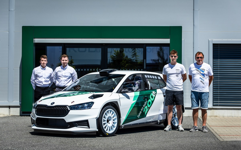 Meilenstein für Škoda Motorsport: Auslieferung des 200. Fabia RS Rally2 - Foto: presseportal.de