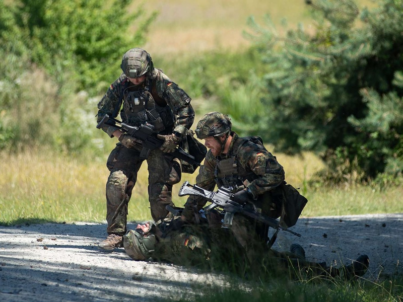 Taktische Verwundetenversorgung / Die Rolle ziviler Partner in der Rettungskette der Bundeswehr - Foto: presseportal.de