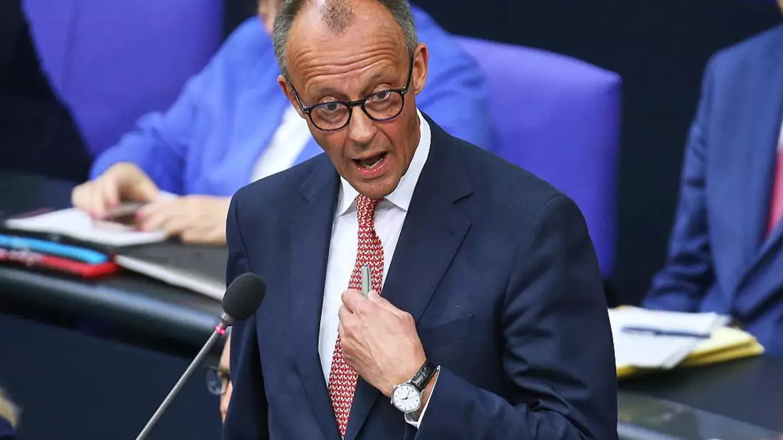Friedrich Merz am 09.07.2025 - Bild: über dts Nachrichtenagentur