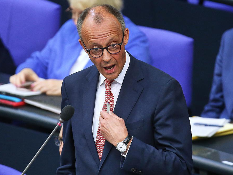 Friedrich Merz am 09.07.2025 - Foto: über dts Nachrichtenagentur