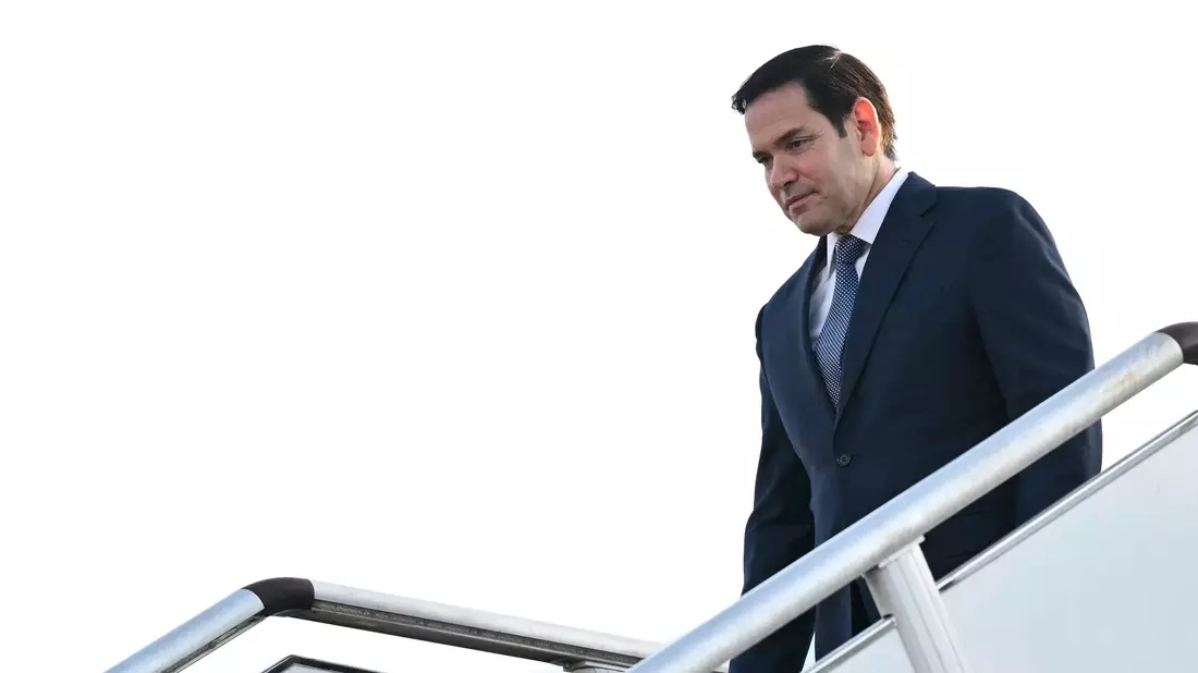 Rubio will sich heute in Malaysia mit seinem Kollegen Lawrow treffen.  - Bild: Mandel Ngan/AFP Pool via AP/dpa