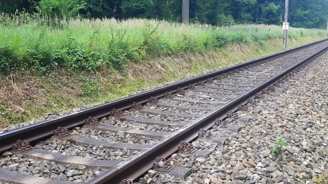 BPOL-HST: Schottersteine zwingen Zug zur Notbremsung - Bild: presseportal.de