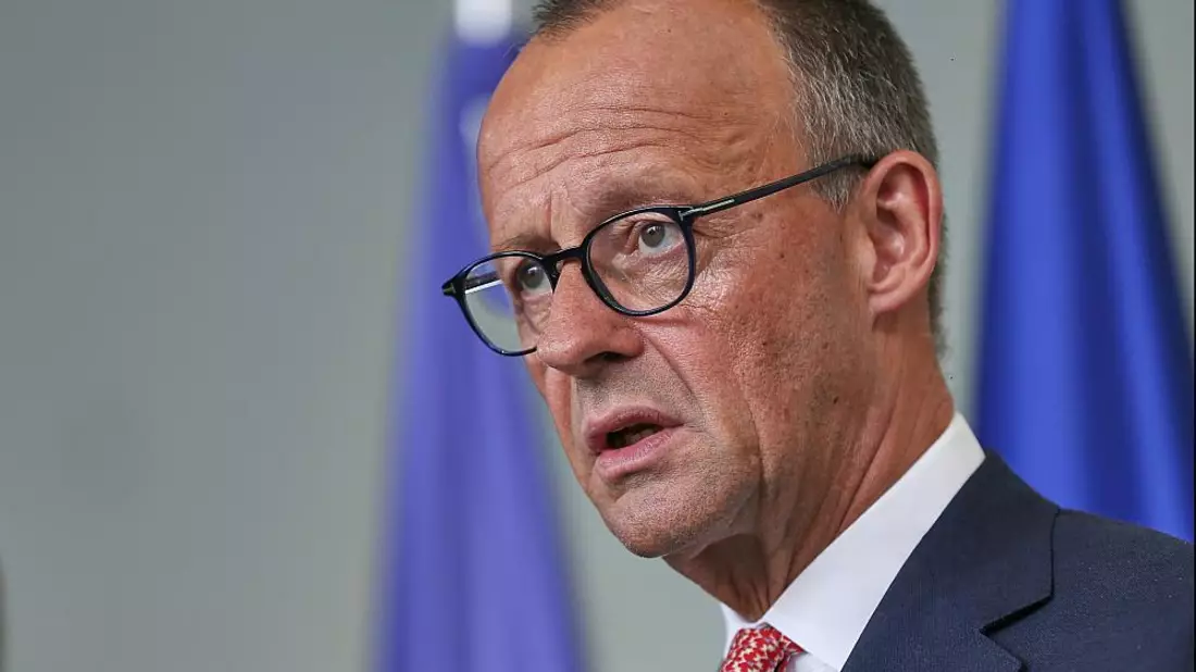 Friedrich Merz am 09.07.2025 - Bild: über dts Nachrichtenagentur