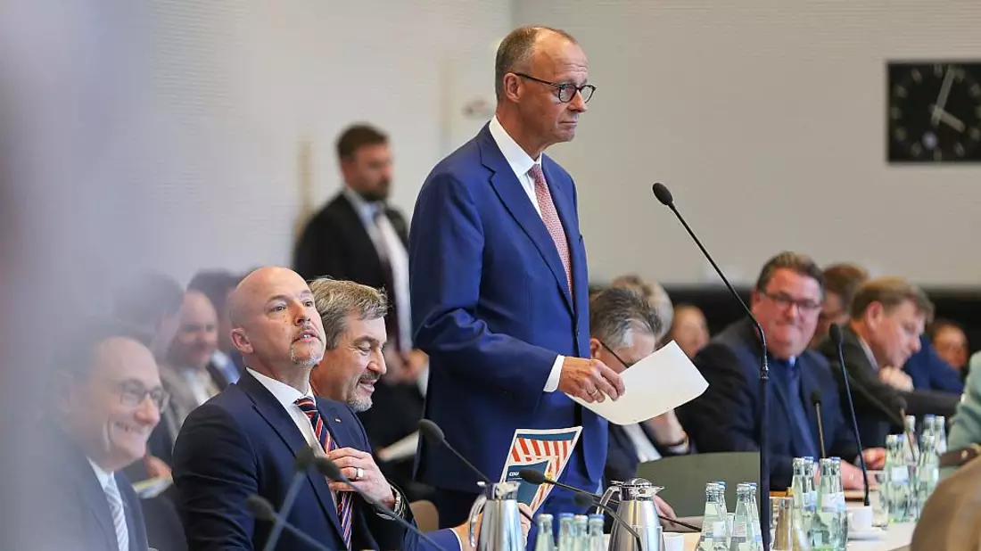 Friedrich Merz in der Unionsfraktion (Archiv) - Bild: über dts Nachrichtenagentur